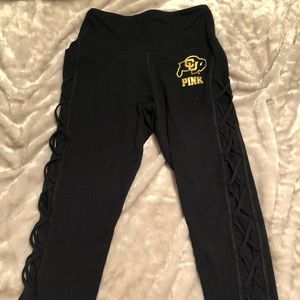 VS pink Cu boulder leggings
